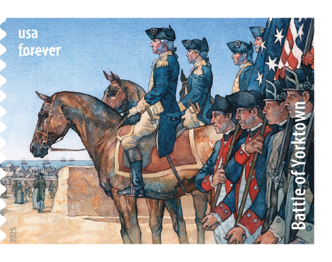 2025 Battlefields of the American Revolution Stamps