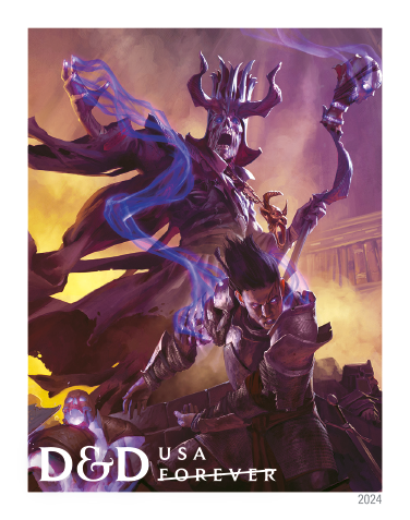 2024 Dungeons & Dragons Stamps