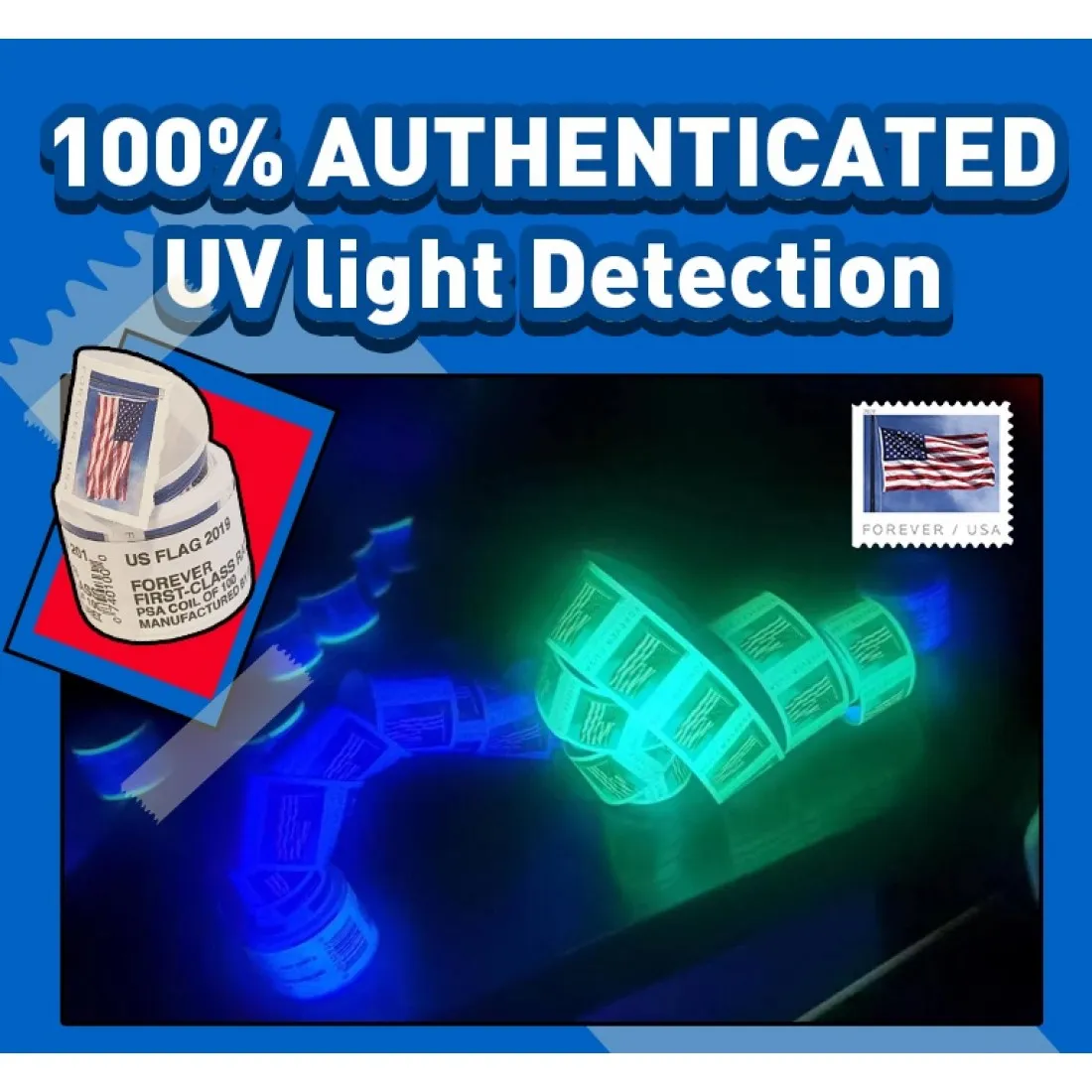 2019 U.S. Flag Forever Stamps Roll