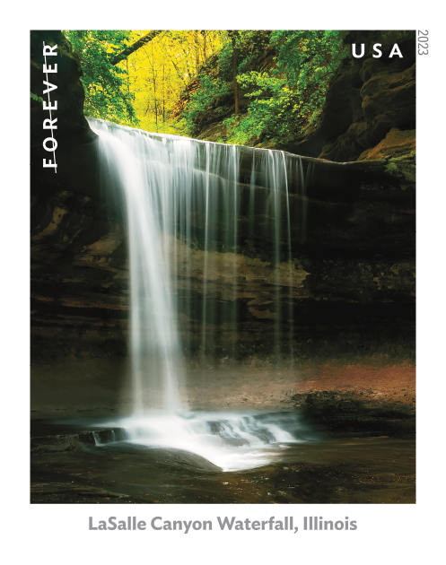 2023 Waterfalls Stamps 100 PCS