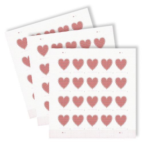 2020 Made of Hearts Forever Stamps