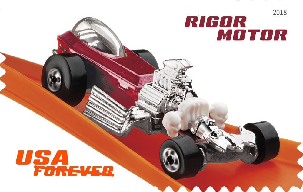 2018 Hot Wheels Stamps