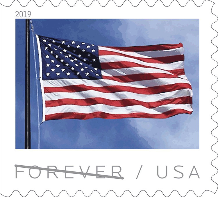 2019 U.S. Flag Stamps books