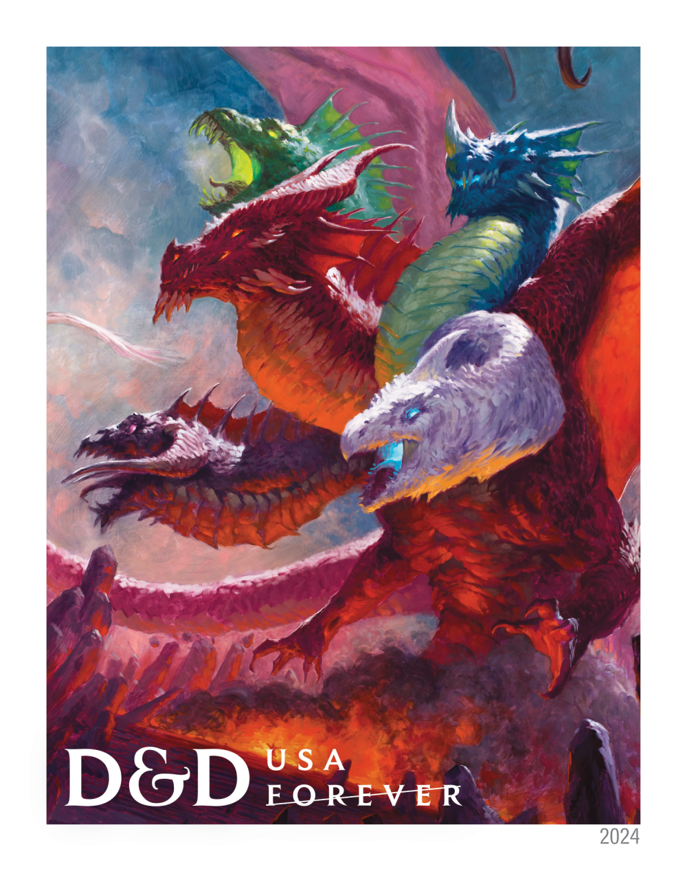 2024 Dungeons & Dragons Stamps