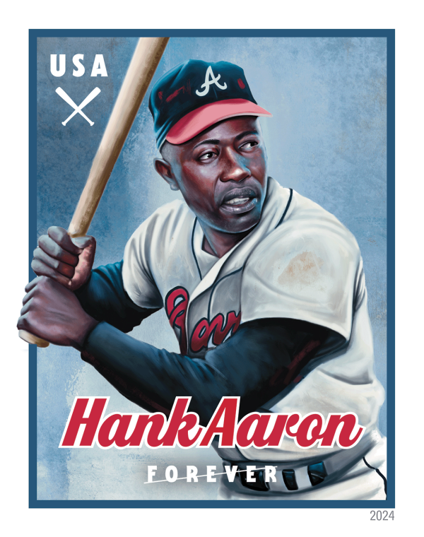 2024 Hank Aaron Stamps