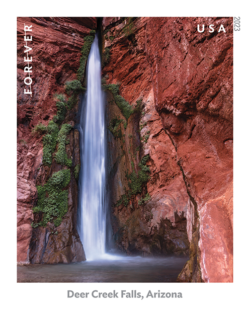 2023 Waterfalls Stamps 100 PCS