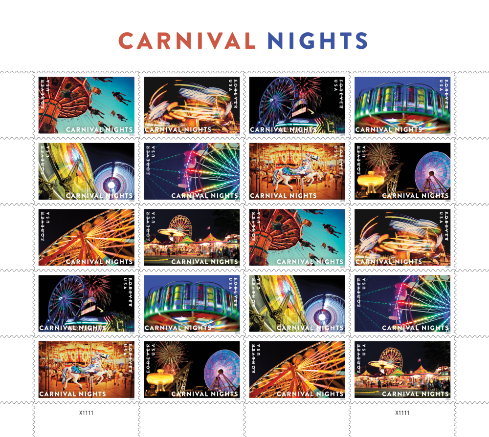 2024 Carnival Nights Stamps