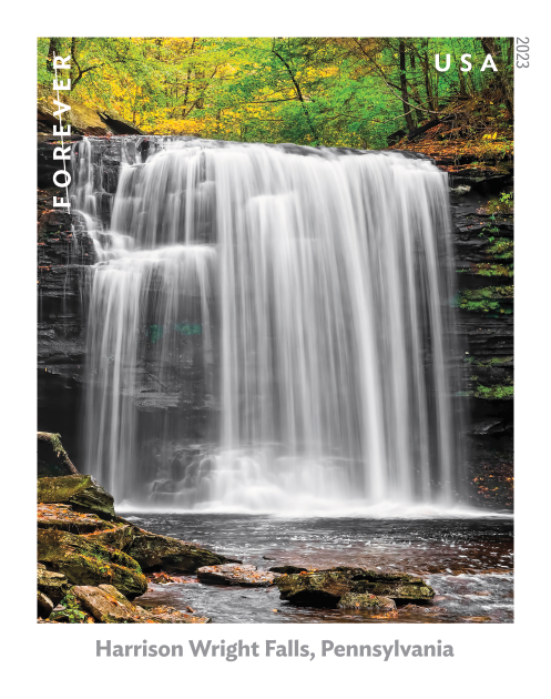 2023 Waterfalls Stamps 100 PCS