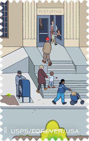 2025. 250 Years of Delivering Stamps 100 pcs