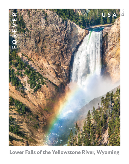 2023 Waterfalls Stamps 100 PCS