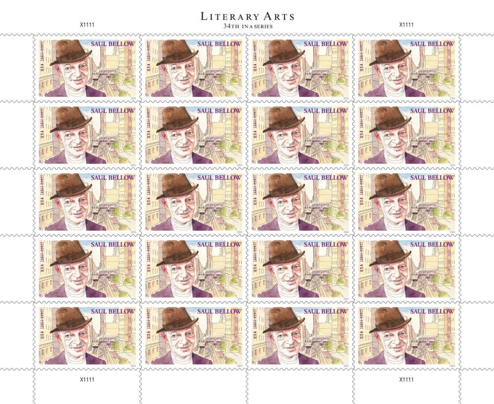 2024 Saul Bellow Stamps
