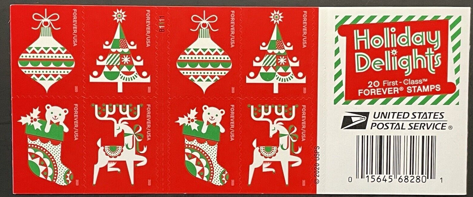 2020 Christmas Holiday Delights Stamps