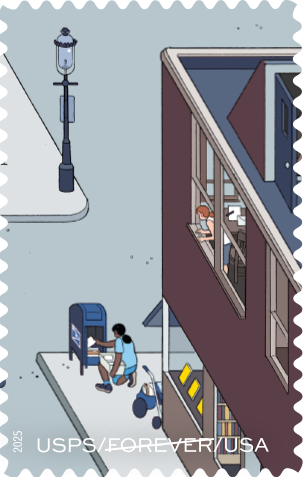 2025. 250 Years of Delivering Stamps 100 pcs