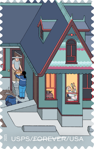 2025. 250 Years of Delivering Stamps 100 pcs