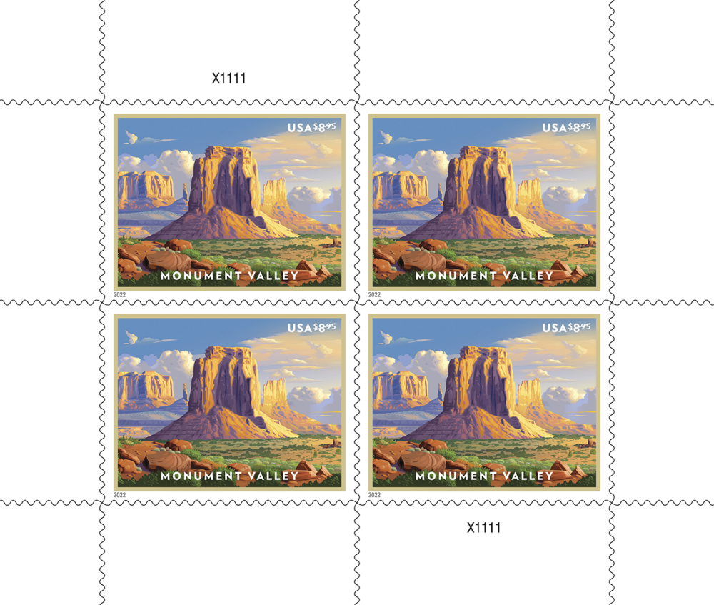 2022 Memorial Valley Priority Stamp